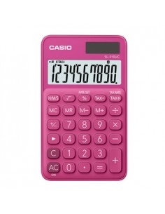 Calculadora de Bolso Casio SL310UCRD Vermelho 8 Digitos