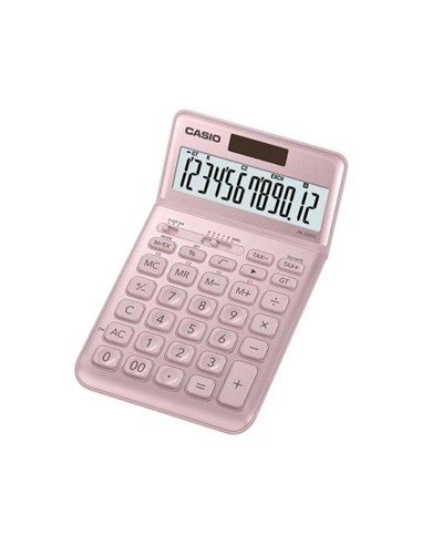 Calculadora de Secretaria Casio JW200SCPKS Rosa 12 Digitos