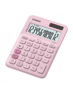 Calculadora de Secretaria Casio MS20UCPK Rosa 12 Digitos
