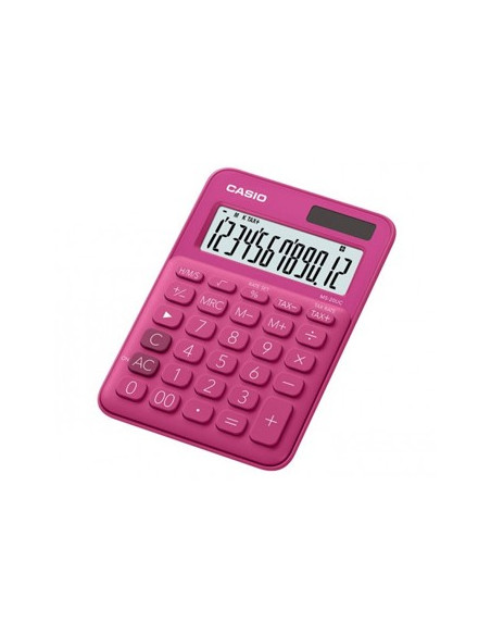 Calculadora de Secretaria Casio MS20UCRD Vermelho 12 Digitos