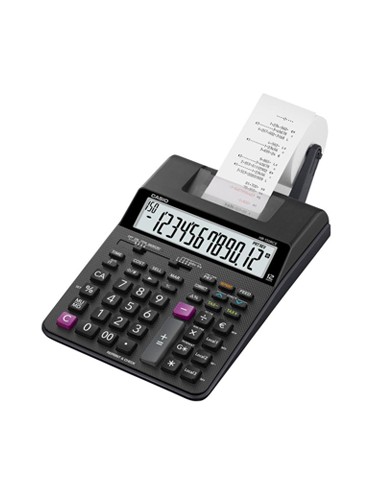 Calculadora de Secretaria Casio HR150RCE 12 Digitos c/ Fita