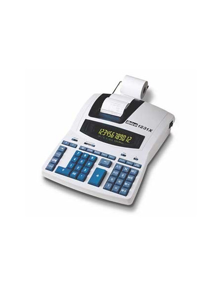 Calculadora de Secretaria Ibico 1231 X 12 Digitos c/ Fita