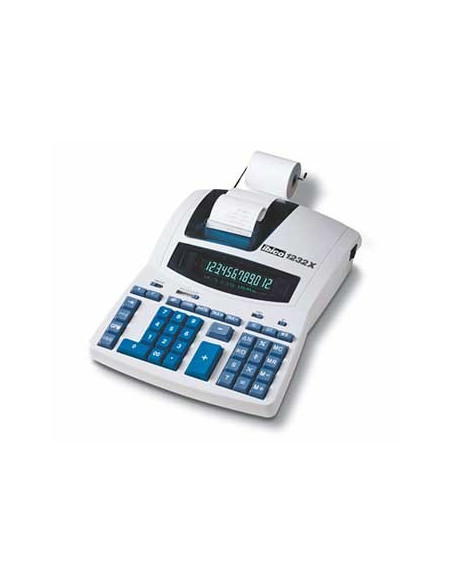 Calculadora de Secretaria Ibico 1232 X 12 Digitos c/ Fita