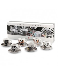 Conj Chav+Pires Esp Illy Art Collection Tobias Rehberger 6un