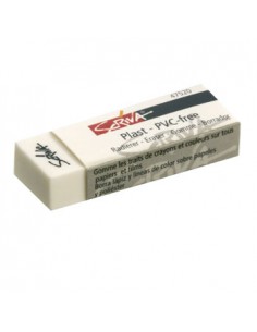 Borracha Branca Scriva 62x21x11,5 1un