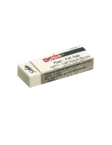 Borracha Branca Scriva 62x21x11,5 1un