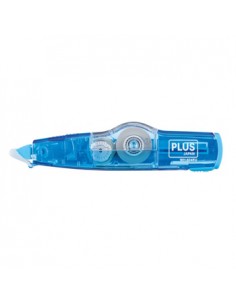 Corretor Fita PLUS Bi-Direcional 4.2mmx6mts Azul Blister 1un