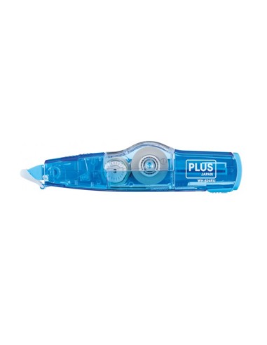 Corretor Fita PLUS Bi-Direcional 4.2mmx6mts Azul Blister 1un