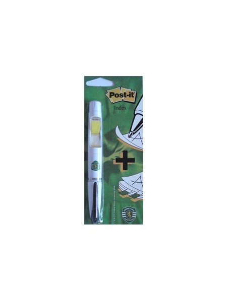Caneta Post-It Duo 0,5mm c/50Post-It Index Pers.Sporting 1un