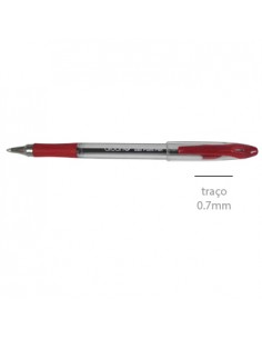 Esferografica Ball Point Grip 0.7mm Vermelho 1 unid
