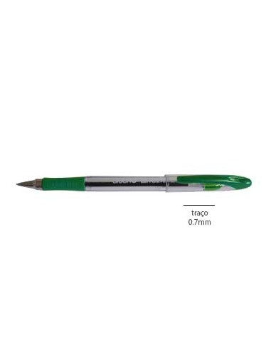 Esferografica Ball Point Grip 0,7mm Verde 1 un