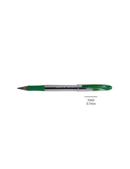 Esferografica Ball Point Grip 0,7mm Verde 1 un