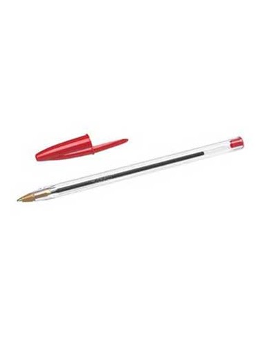 Esferografica Ball Point BIC Cristal Vermelho Cx 50un