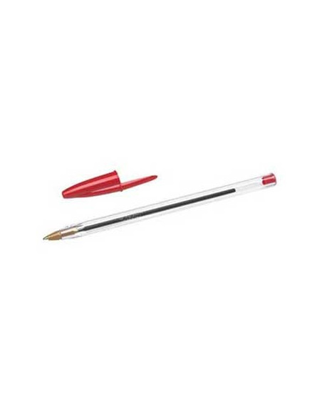 Esferografica Ball Point BIC Cristal Vermelho Cx 50un