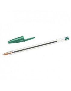 Esferografica Ball Point BIC Cristal Verde Cx 50un