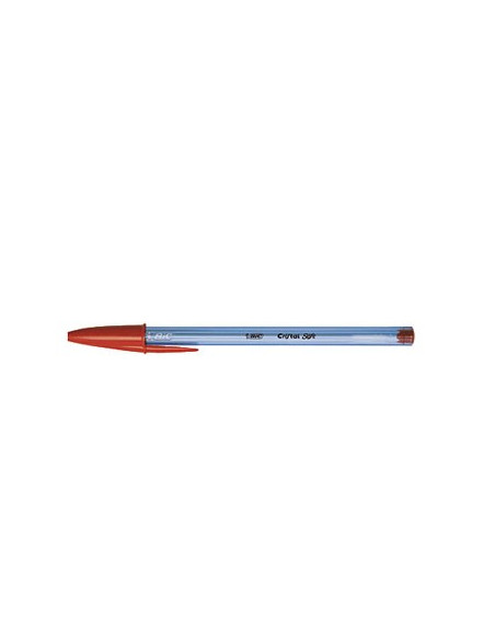 Esferografica Ball Point BIC Cristal Soft vermelho Cx 50un