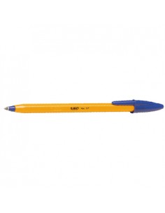 Esferografica Ball Point Fine BIC Orange Azul Cx 20un