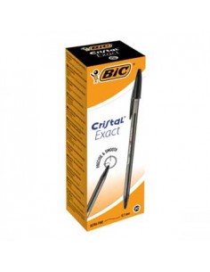 Esferografica BIC Cristal Exact Preto Cx 20un