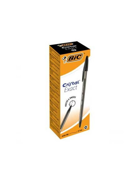 Esferografica BIC Cristal Exact Preto Cx 20un