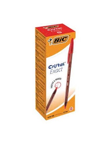 Esferografica BIC Cristal Exact Vermelho Cx 20un