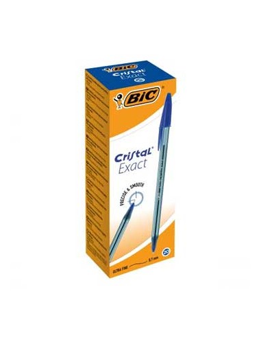 Esferografica BIC Cristal Exact Azul Cx 20un