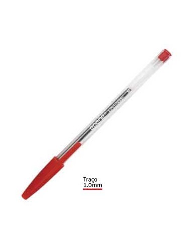 Esferografica Ball Point 1,0 Epene EP01-0108 Vermelho-1un