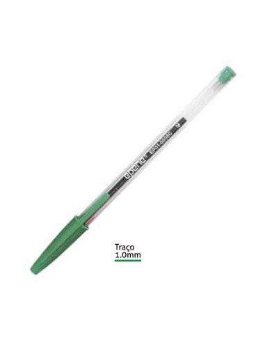 Esferografica Ball Point 1,0 Epene EP01-0108 Verde-1un