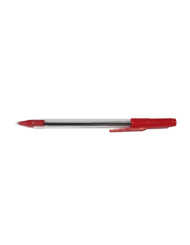 Esferografica Ball Point 1,0 p/Impres EP01-0509 Vermelho-1un