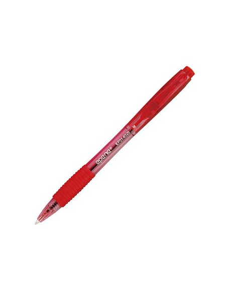 Esferografica Ball Point 1,0 Epene (Retractil) Vermelho-1un