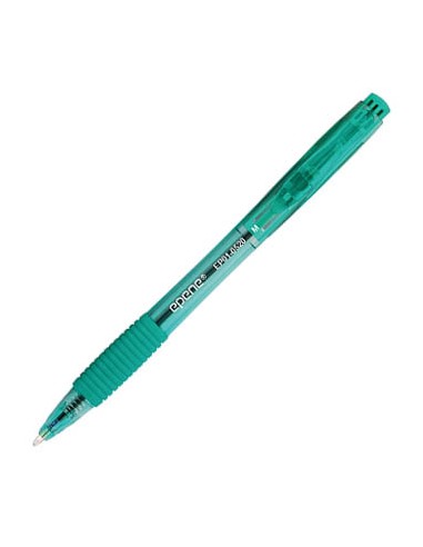 Esferografica Ball Point 1,0 Epene (Retractil) Verde-1un