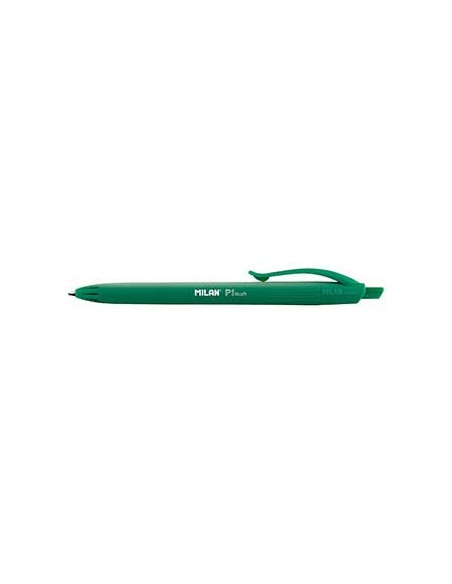 Esferografica Milan P1 Touch Verde - 1un