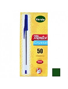 Esferografica Cristal 2000 Verde 1un