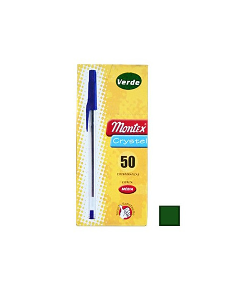 Esferografica Cristal 2000 Verde 1un