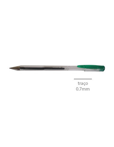 Esferografica Gel 0.7mm Verde 1 unid