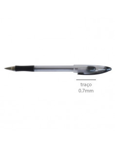 Esferografica Gel 0.7mm Preta 1 unid