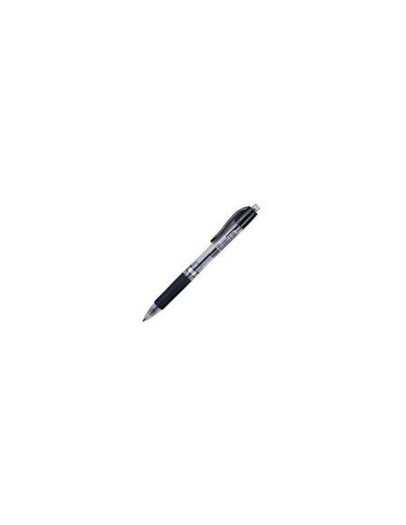 Esferografica Gel U-Knock M 0,5mm Preto Pack 12un