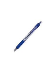 Esferografica Gel U-Knock M 0,5mm Azul Pack 12un