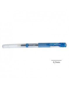 Esferografica Jell-Zone Gel 0,7mm Azul Pack 12un