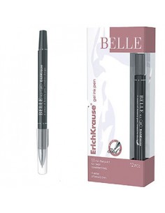 Esferografica Gel EK Belle 0,5mm Preto - 1unid