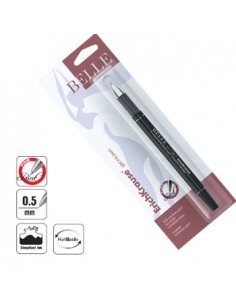 Esferografica Gel EK Belle 0,5mm Preto-Bister 1un
