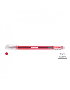 Esferografica Gel EK Gtone 0,5mm Vermelho - 1unid