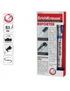 Esferografica EK Reporter 0,5 Azul Cx 12un