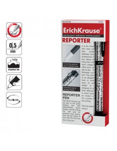 Esferográfica EK Reporter 0,5 Preto Cx 12un