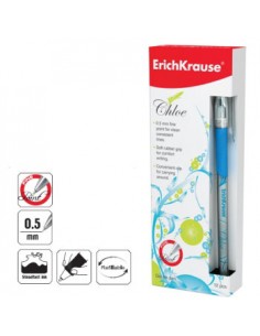 Esferográfica EK Chloe 0,5 Azul Cx12