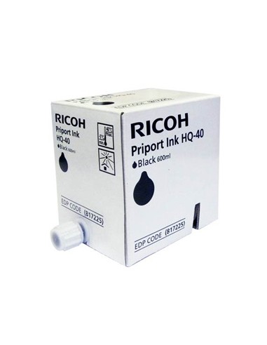 Tinta Ricoh JP4500/DX4542/DX4545 HQ40 Preto Pack 5 unid