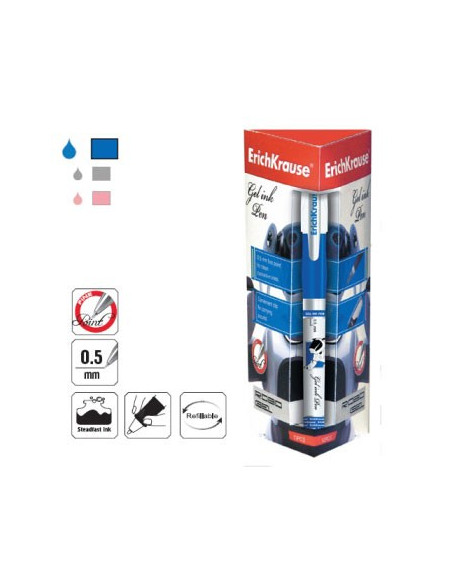 Esferografica EK Robogel 0,5 (PAck12) Azul