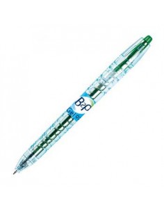 Esferografica Gel Pilot B2P BG 0,7mm Retractil Verde 1u