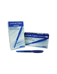 Esferografica Uni Ball Gelstick UM-170 0,7mm Azul Cx 12un