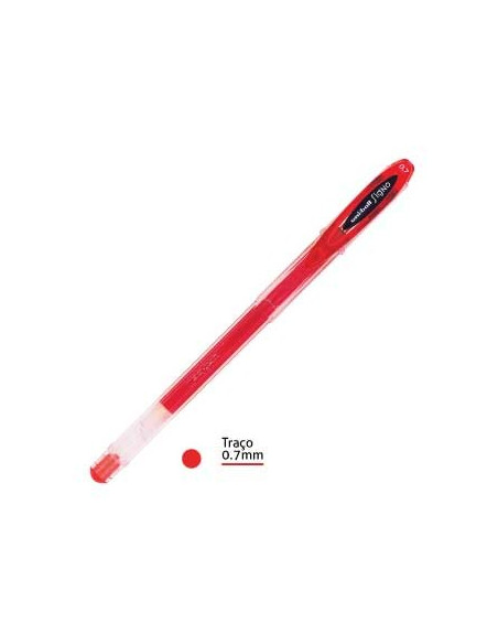 Esferografica UNI  UM120 SIGNO 0,7mm Vermelho -1un