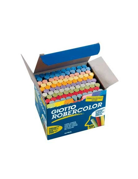 Giz Cores Sortidas Giotto Robercolor Cx 100un